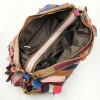 Multicolour Patchwork Leather Hobo Shoulder Bag